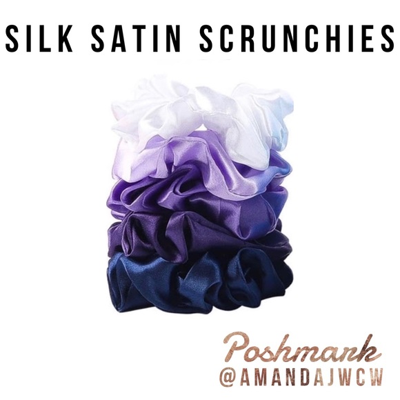 Custom Bundle - 30 Silk Satin Scrunchies - Picture 6 of 12